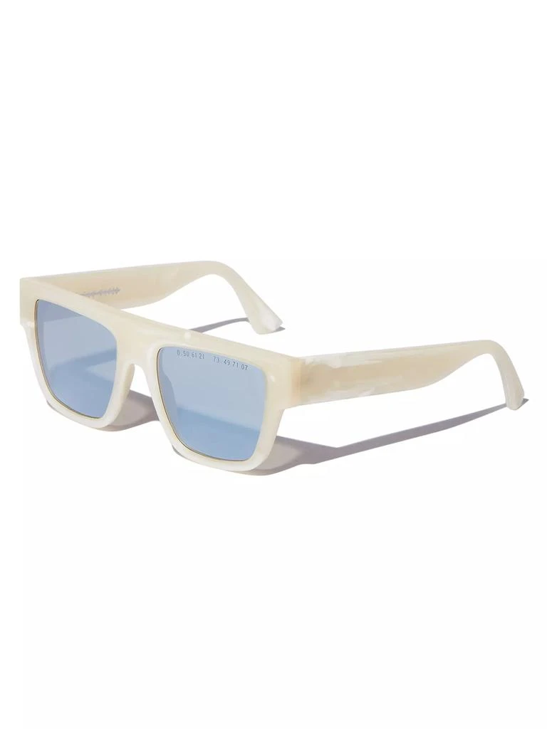 Clean Waves 51MM Rectangular Sunglasses 2