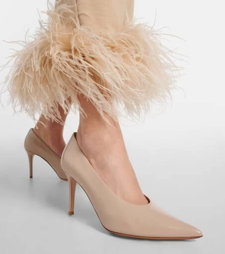 Gianvito Rossi Robbie leather pumps 7