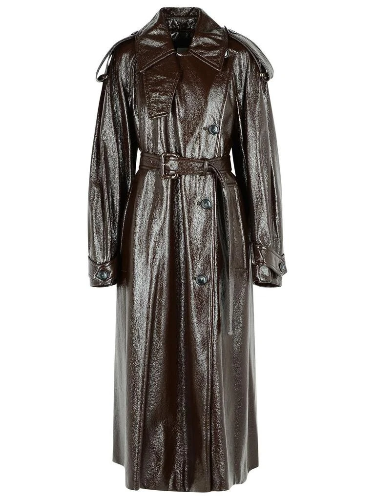 Max Mara Sportmax Belted Long Coat from Cettire