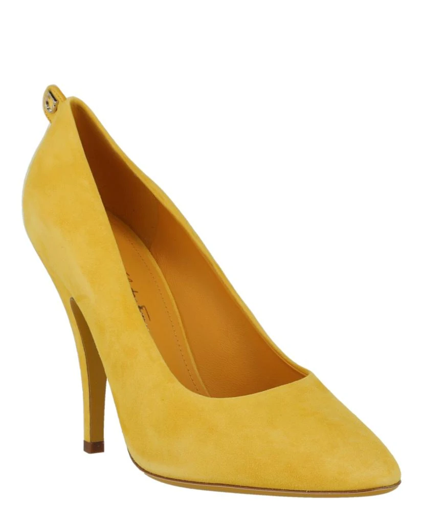 Salvatore Ferragamo Judy Suede Pumps 2