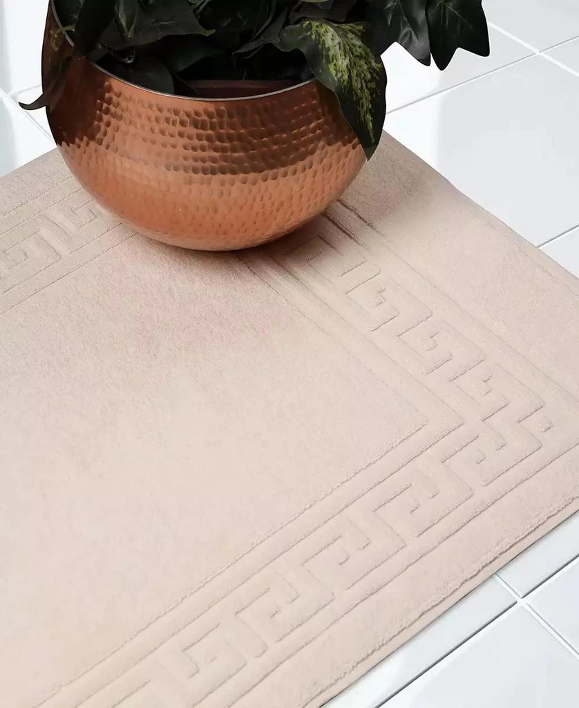 Superior Cotton Greek Key Infinity Border 2-Pc. Bath Rug Set 3