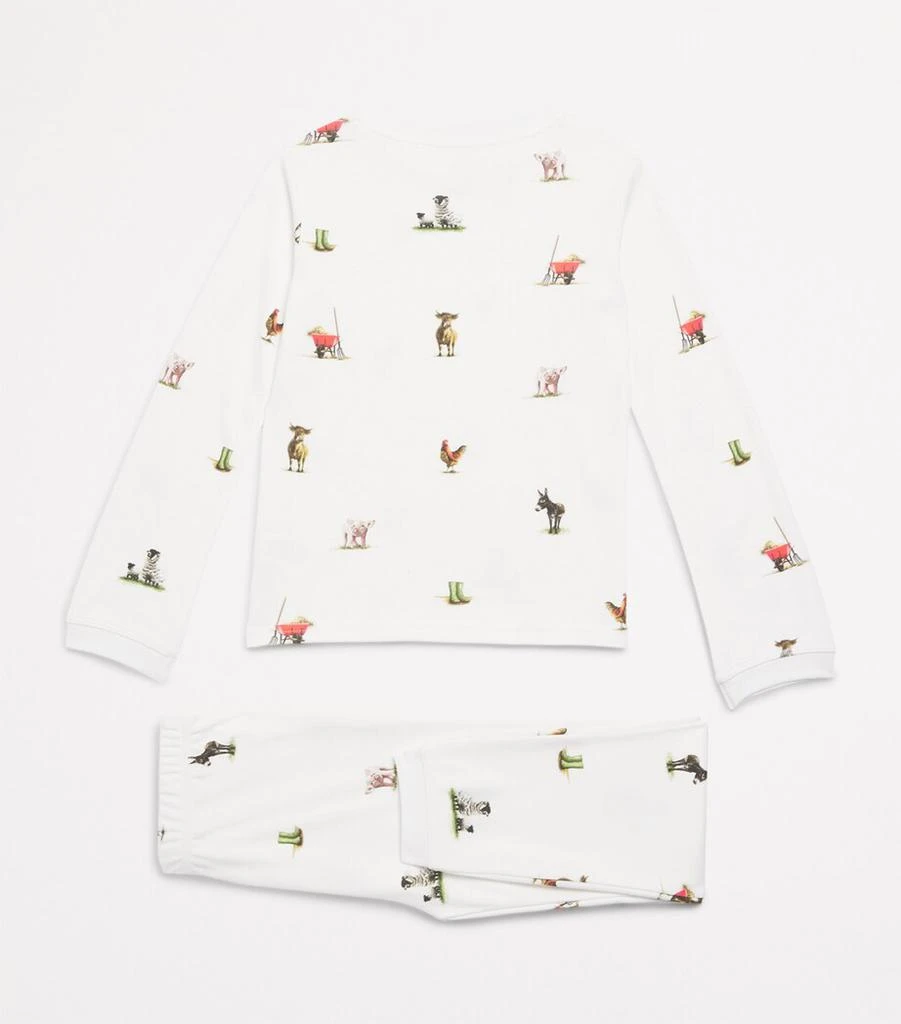 Rosa & Blue Farm Pyjama Set (4-5 Years) 2