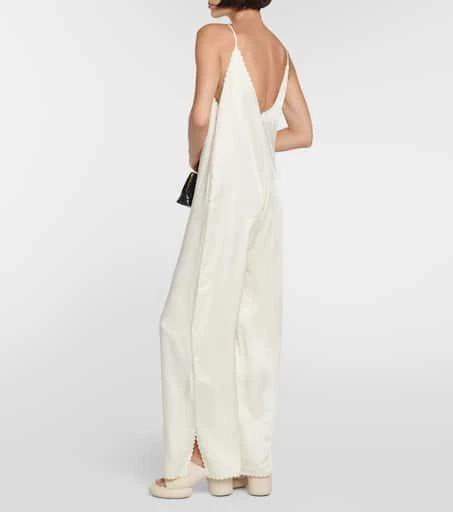 Jil Sander Scalloped crêpe jumpsuit 3