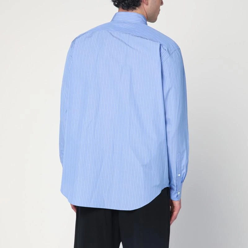 AURALEE Light blue striped cotton shirt 3
