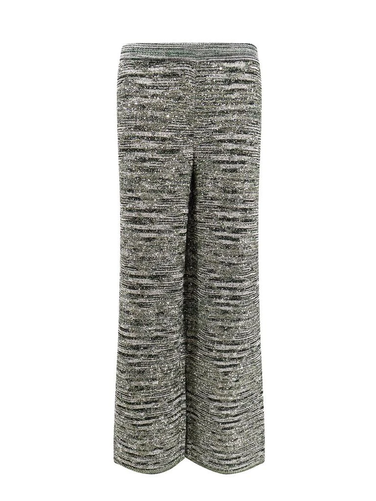 Missoni Missoni Sequin-Embellished Flared Knitted Trousers 1