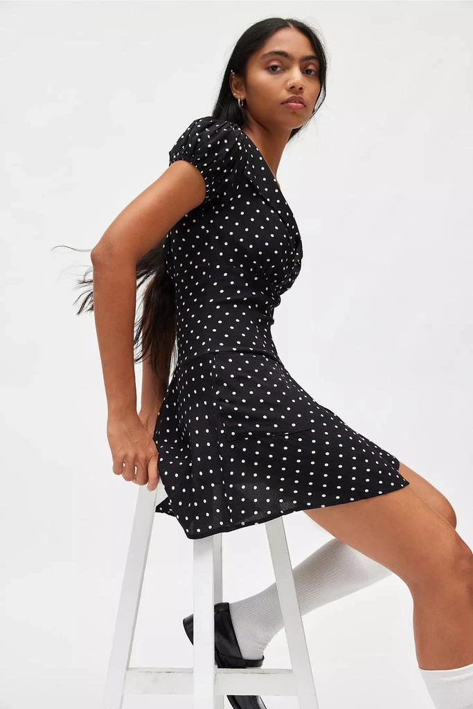Shop Kimchi Blue Vera Polka Dot Drop Waist Mini Dress on Sale at  BeyondStyle  Get 67% Off Kimchi Blue Vera Polka Dot Drop Waist Mini Dress  with Limited-Time Flash Deals, Exclusive