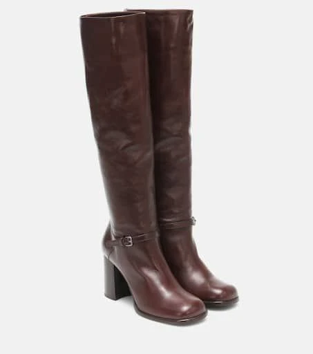 Miu Miu Leather knee-high boots 1