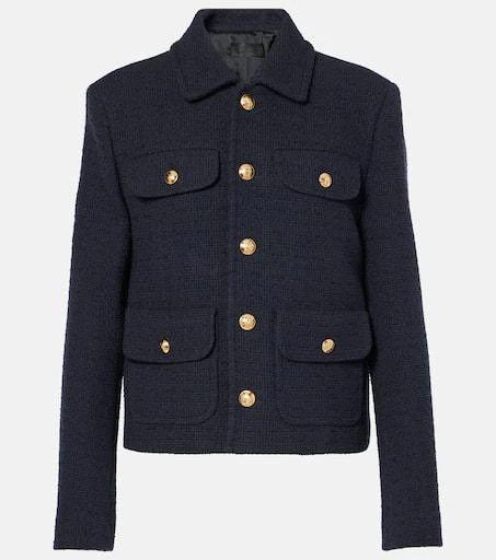 Nili Lotan Paola cotton-blend tweed jacket 1