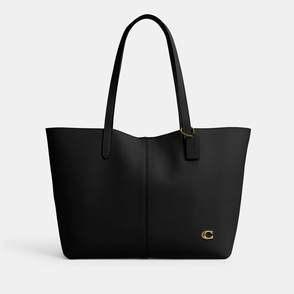 Coach Coach North 32 Leather Tote Bag 1