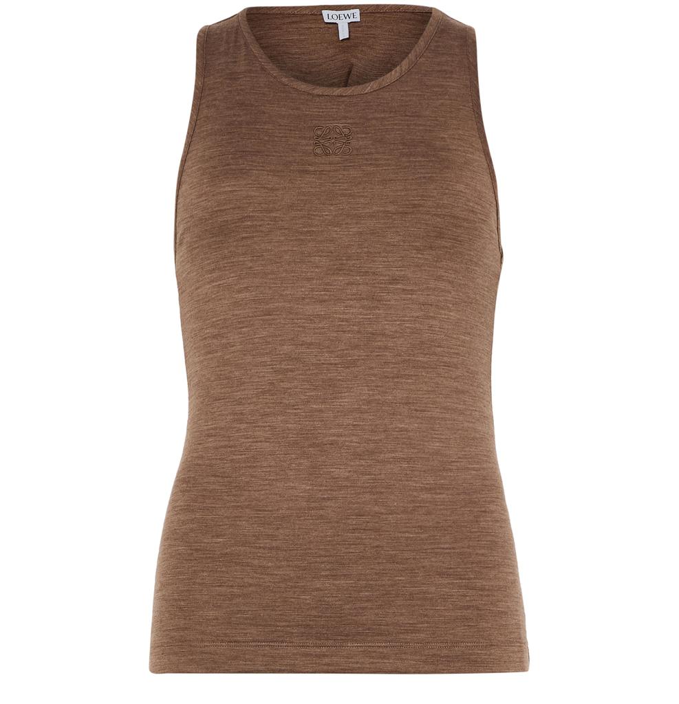 Loewe Anagram wool vest top