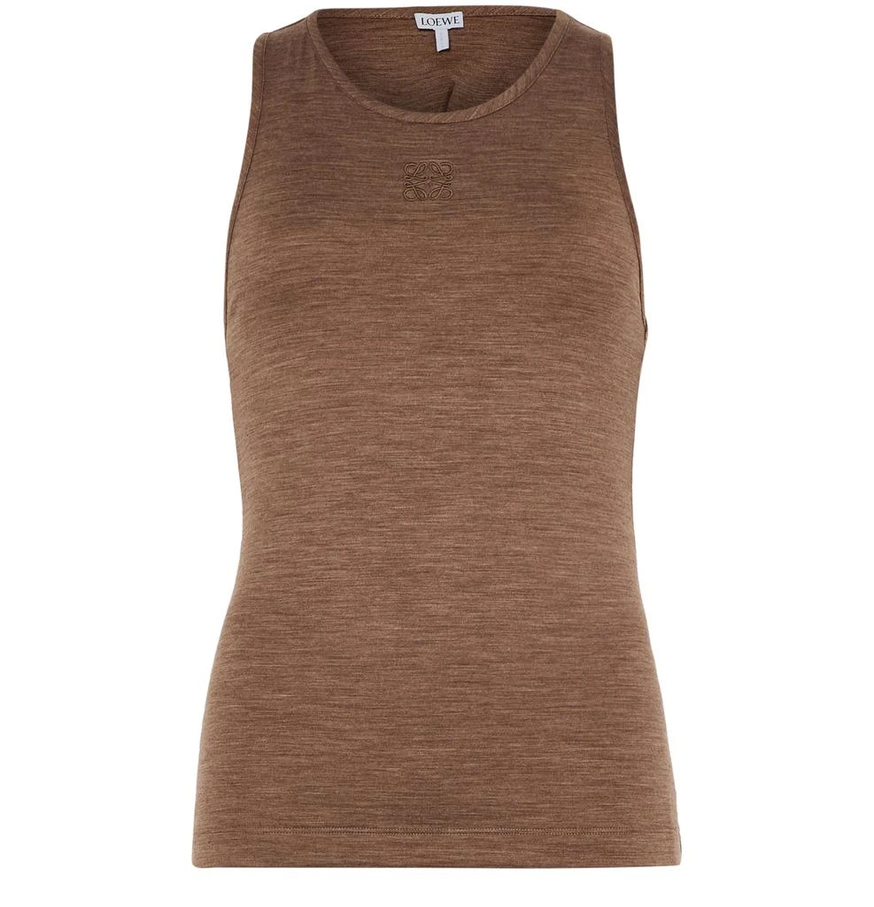 Loewe Anagram wool vest top 2