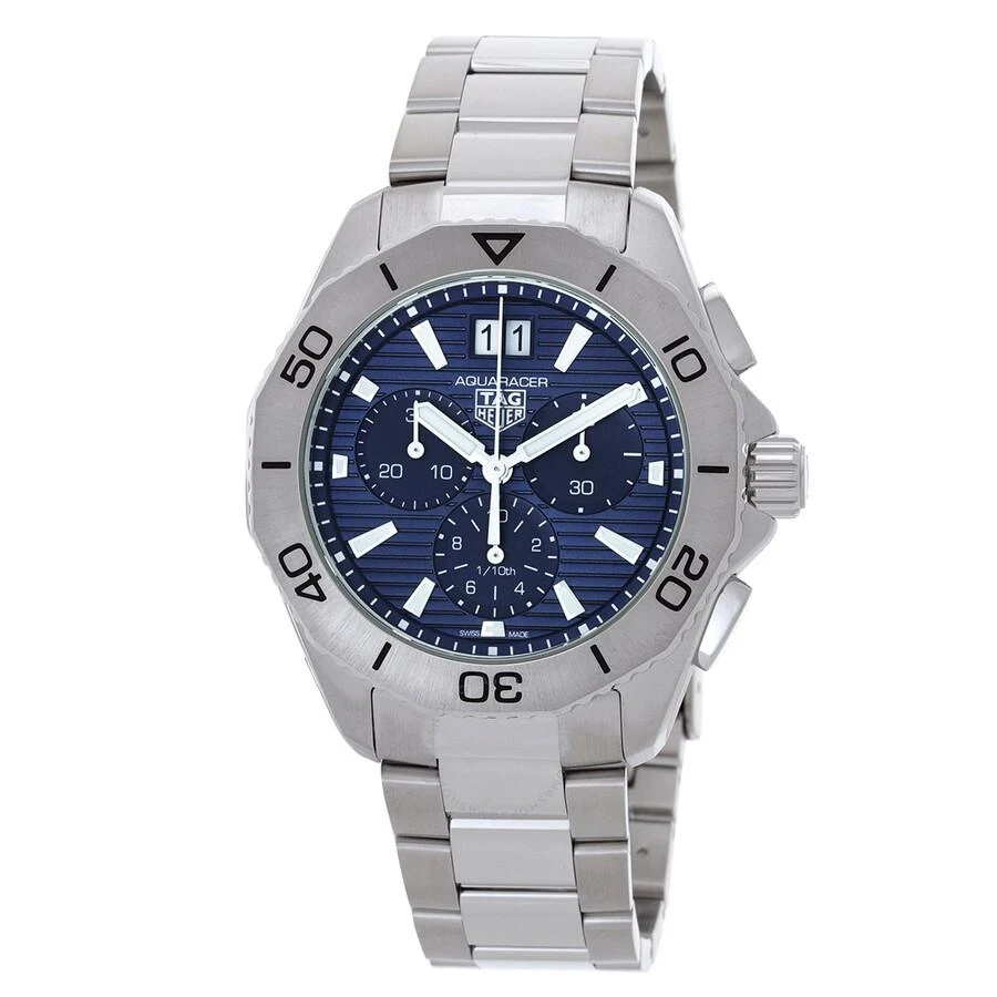 Tag Heuer Chronograph Quartz Blue Dial Men's Watch CBP1113.BA0627 1