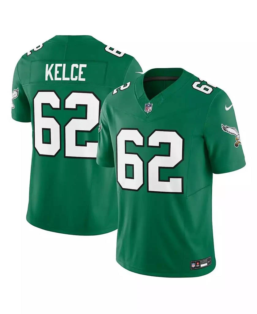 NIKE Men's Jason Kelce Kelly Green Philadelphia Eagles Vapor F.U.S.E. Limited Jersey 1