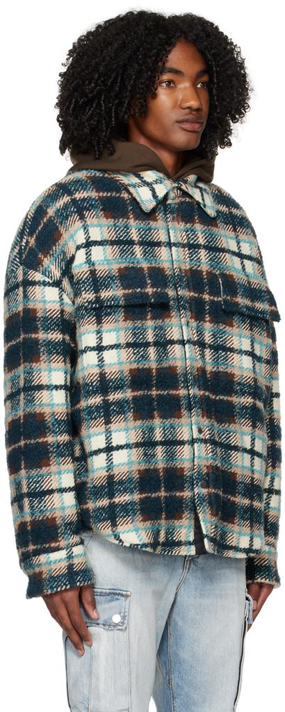 AMIRI Blue Plaid Jacket