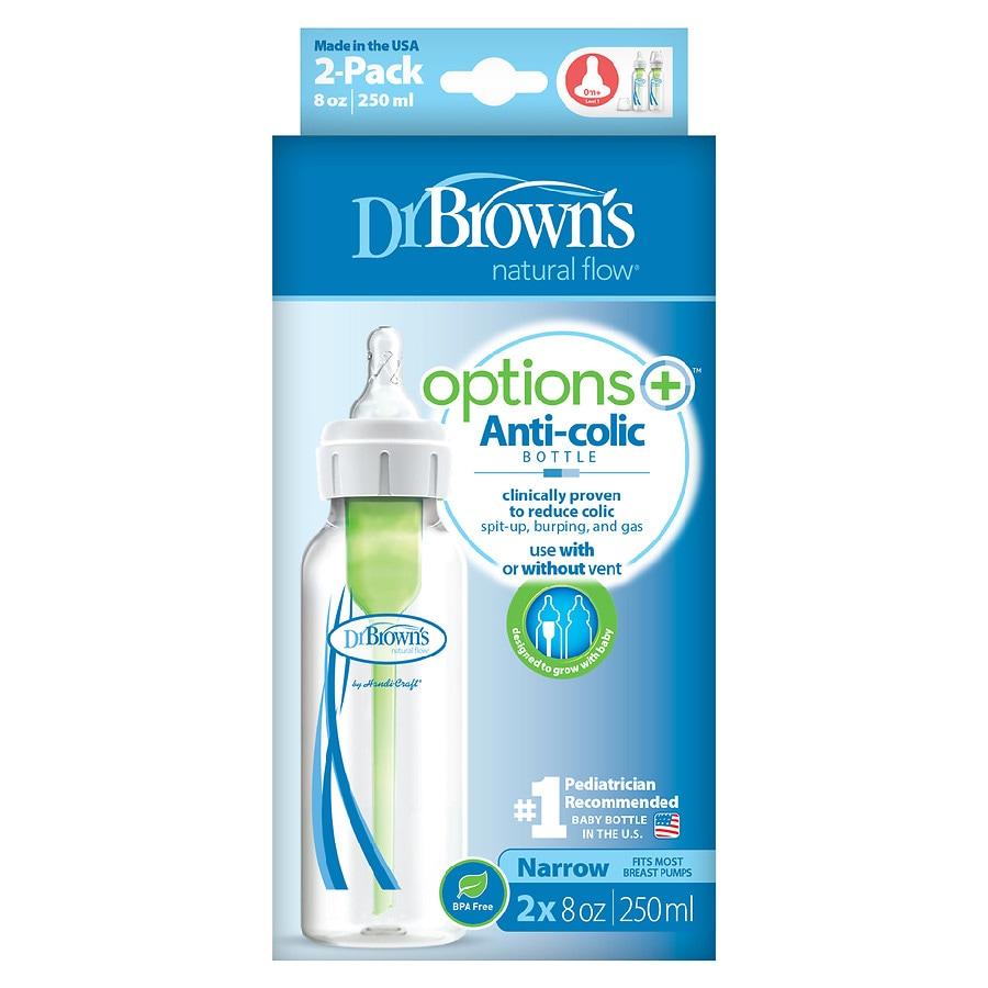 Dr. Brown
s 8 oz Options-Plus Bottles