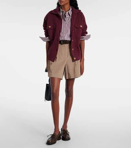 Brunello Cucinelli Wool, cashmere, and silk cardigan 2