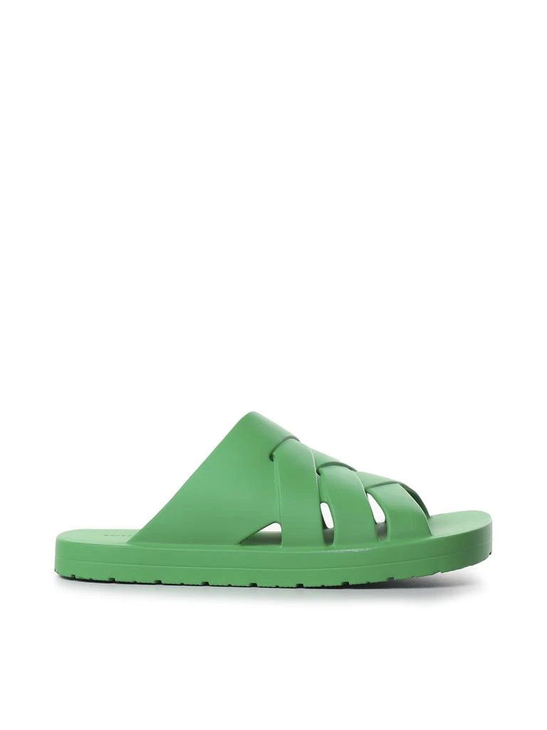 Bottega Veneta Slides In Black Rubber 1