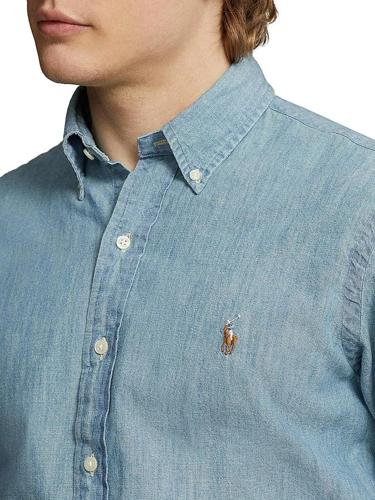 Ralph Lauren Classic-Fit Chambray Shirt 8