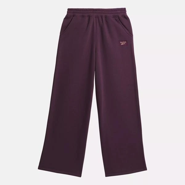 Reebok Wide Leg Fleece Pants - Big Kids 1