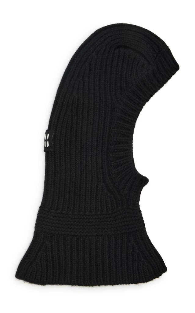 Miu Miu Miu Miu - Wool-Cashmere Balaclava - Black - S - Moda Operandi 1