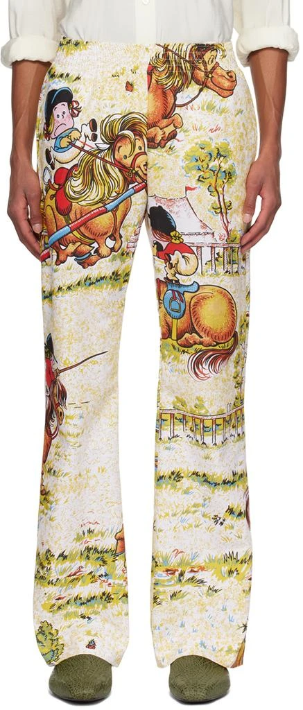Adam Jones Off-White Thelwell Trousers 1