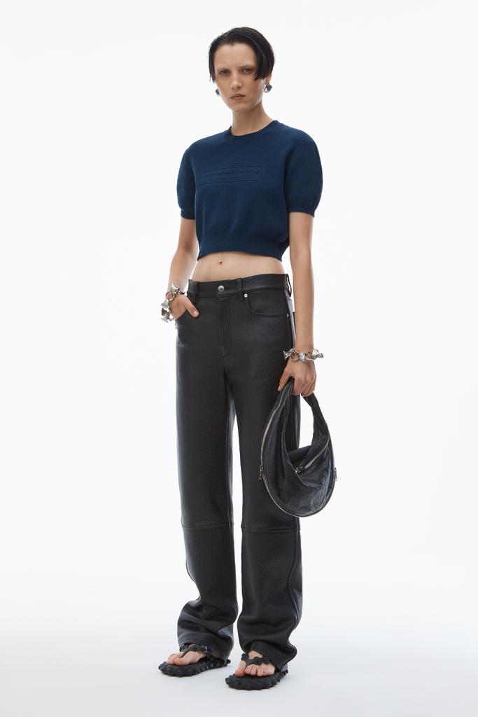 エクスパンダブル♪【alexanderwang】Twyst Handle Bag Alexander Wang Twyst Zip Leather Top-Handle Bag | Neiman Marcus