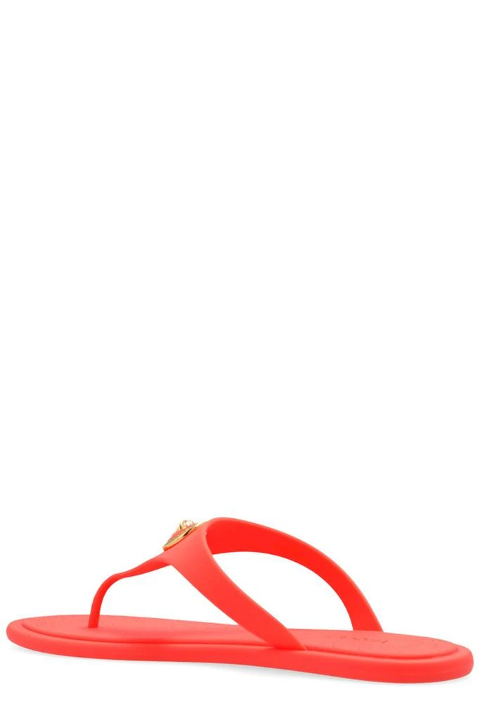 Versace Versace Alia Thong Strap Flat Sandals 3