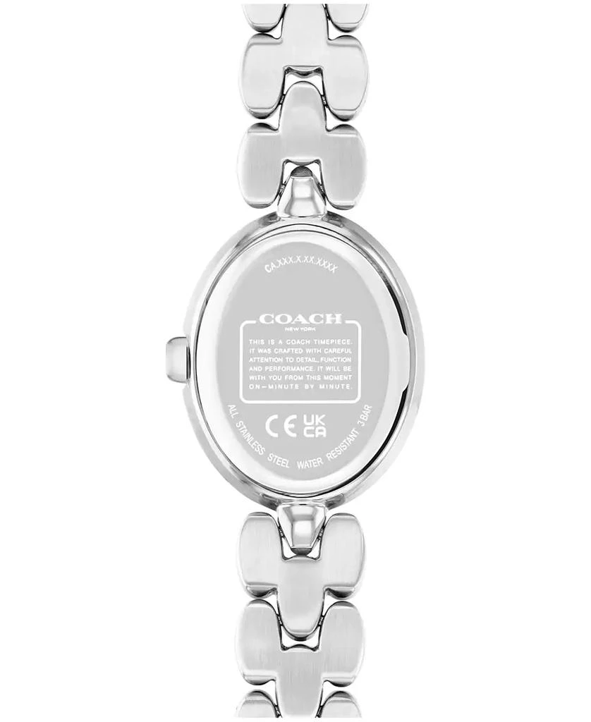 Coach Women's Silver Sammy Stainless Steel Watch 22.5mm 3