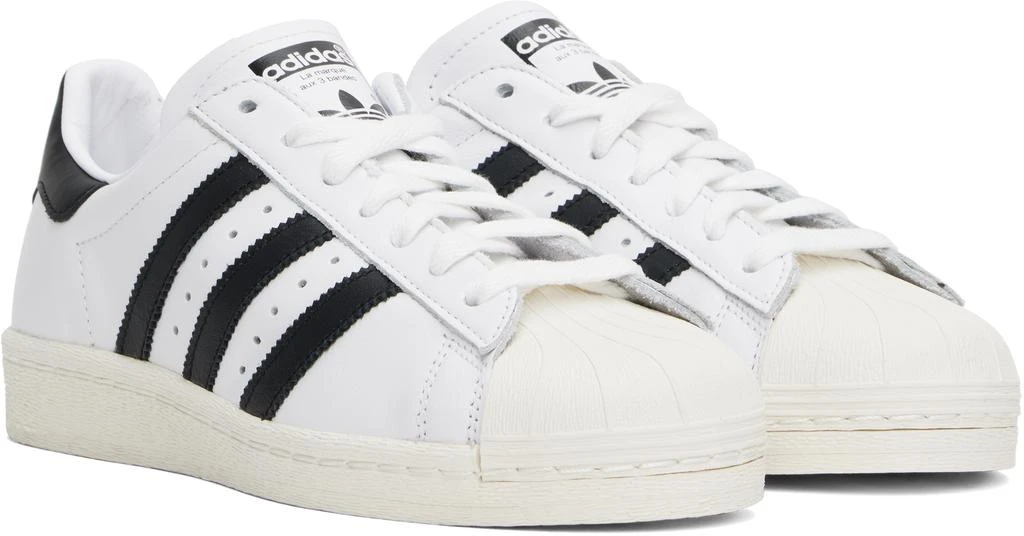 Adidas White Superstar 82 Sneakers 4