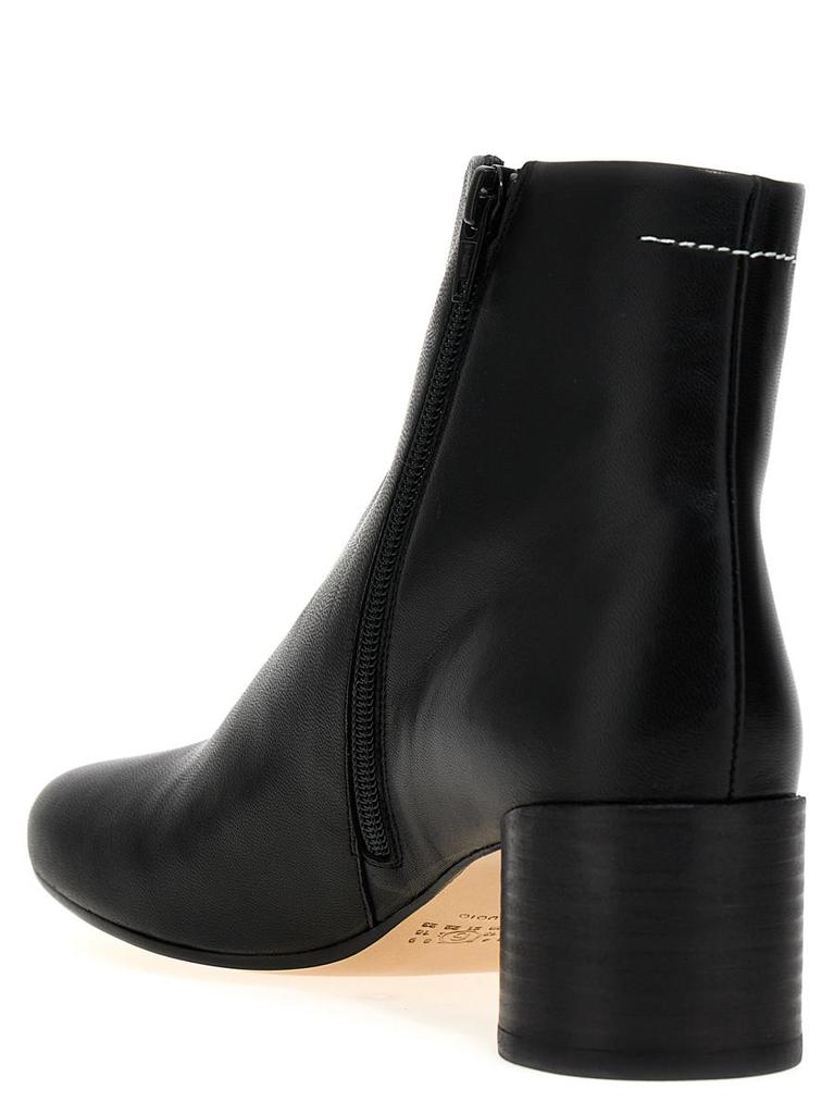 MM6 Mm6 Maison Margiela Preformed Toe Ankle Boots