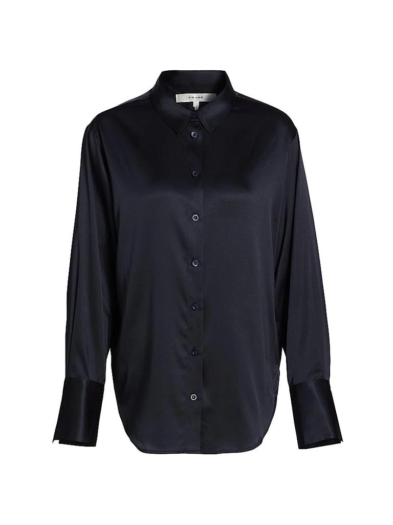 FRAME The Standard Silk Button-Up Shirt 1