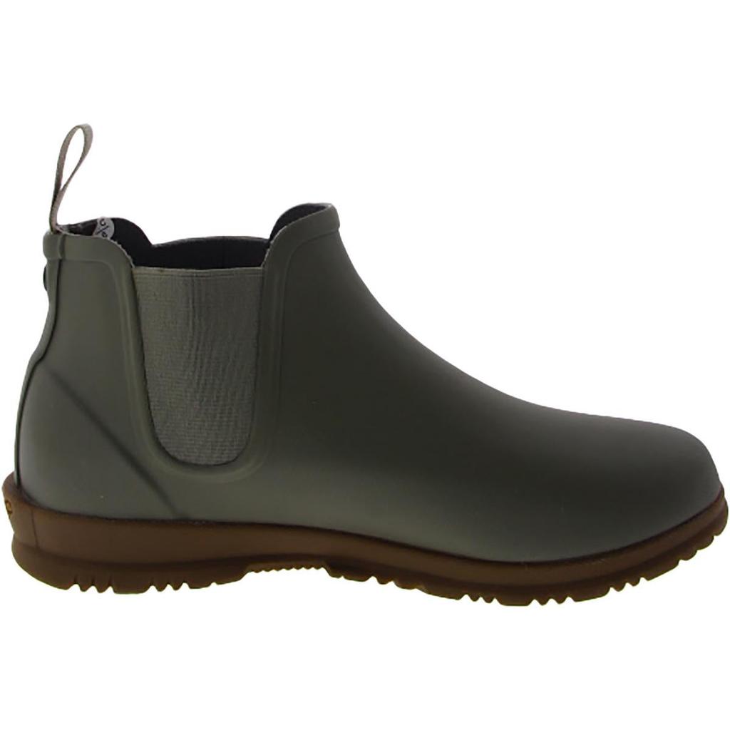 Bogs Sweetpea Womens Rain Slip On Chelsea Boots