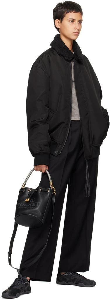 Marc Jacobs Black 'The Leather Bucket' Bag 4