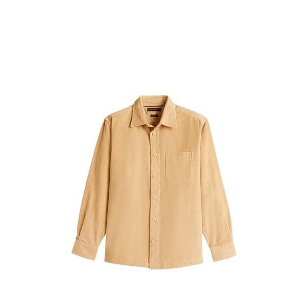 Tommy Hilfiger Chemise col classique manches contrastantes en coton