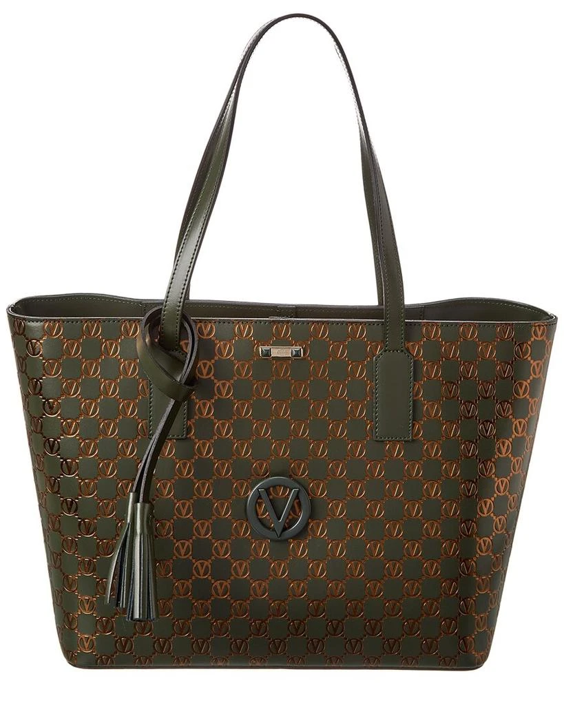 Mario Valentino Valentino by Mario Valentino Soho Monogram Leather Tote 1