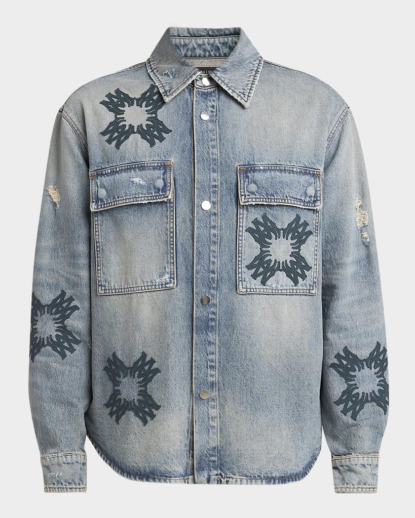 AMIRI Men's MA Quad Denim Overshirt