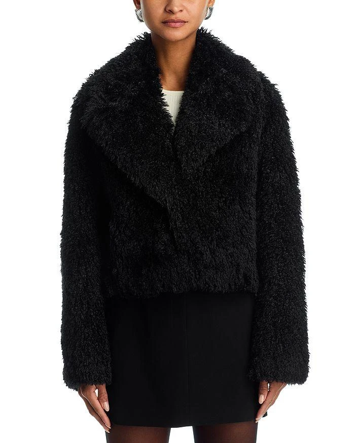 STAND STUDIO Samara Faux Fur Jacket 7