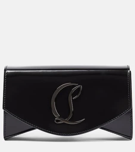Christian Louboutin Loubi54 patent leather shoulder bag 1