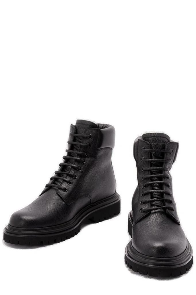 Dolce 
Gabbana Dolce 
Gabbana Logo Debossed Ankle Boots 2