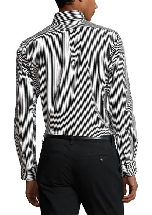 Ralph Lauren Classic Fit Striped Stretch Poplin Shirt 2