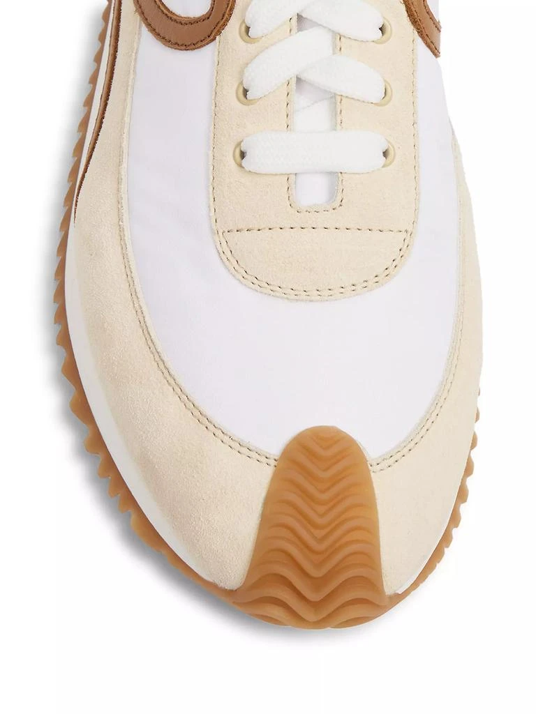 Loewe Men's LOEWE x Paula's Ibiza Flow Runner Suede Low-Top Sneakers 4