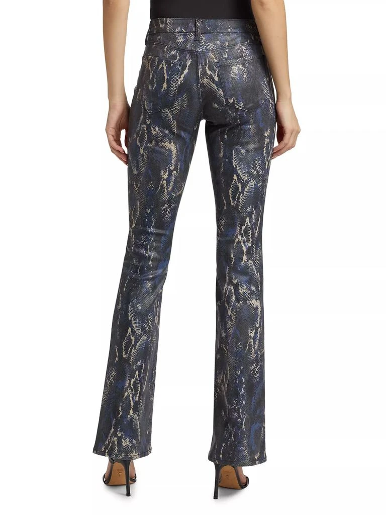 L'Agence Selma Snake High-Rise Sleek Baby Boot Jeans 5