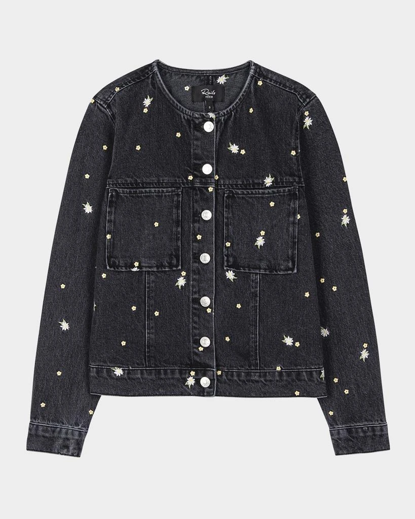 Rails Lido Embroidered Denim Jacket 1