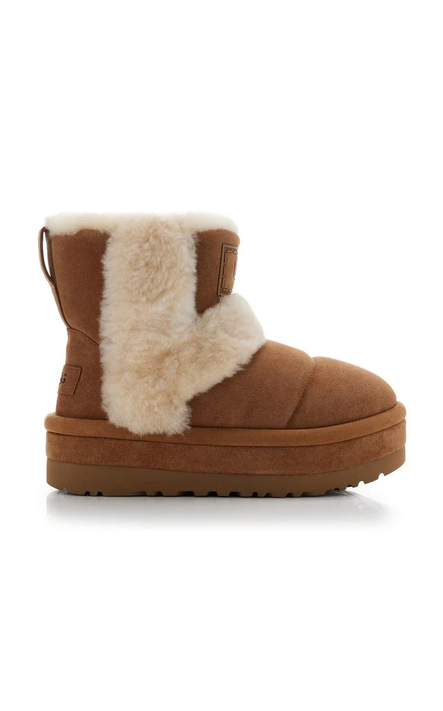 UGG UGG - Classic Chillapeak Sheepskin Platform Boots - Tan - US 6 - Moda Operandi 1