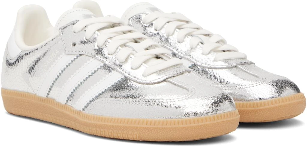 Adidas Silver Samba OG Sneakers 4