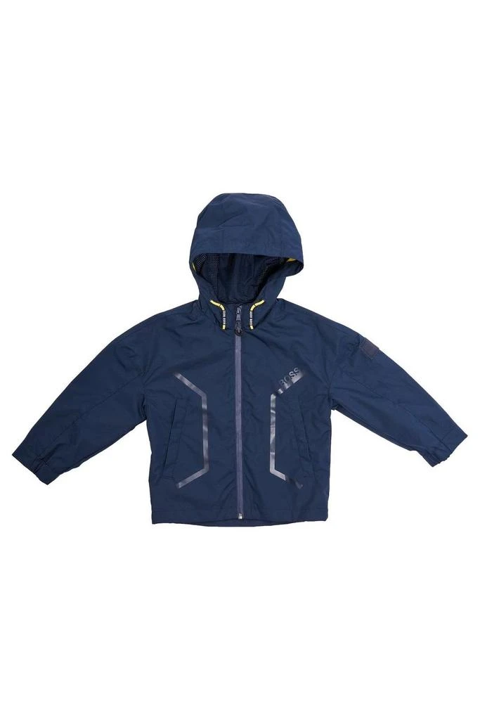 Hugo Boss Hugo Boss Kids Zipped Hooded Jacket