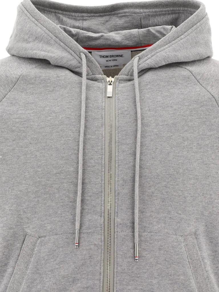 Thom Browne Thom Browne Classic Loopback 4-Bar Zip-Up Hoodie 3