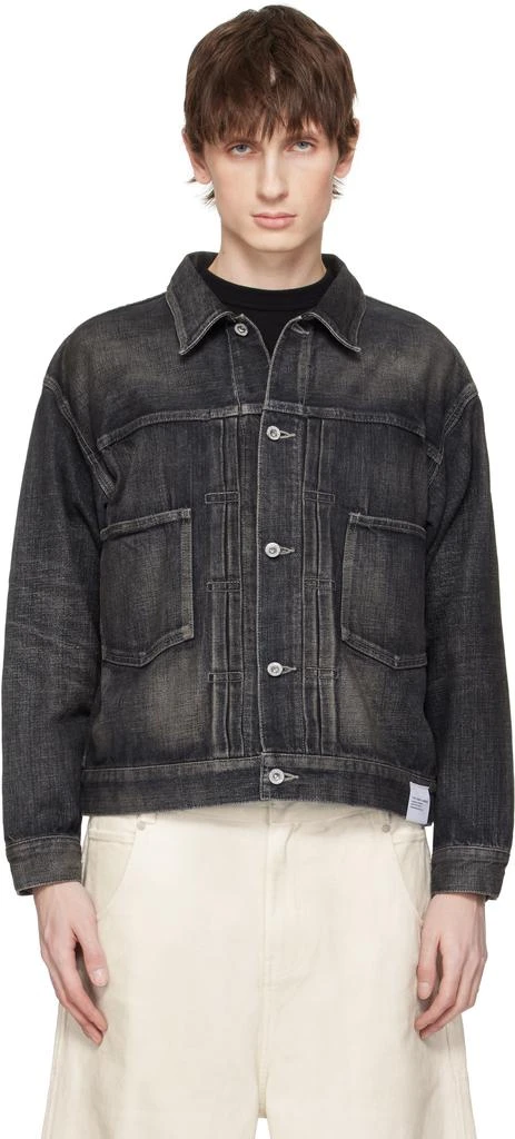 NEIGHBORHOOD Black Washed Type-2 Denim Jacket 1