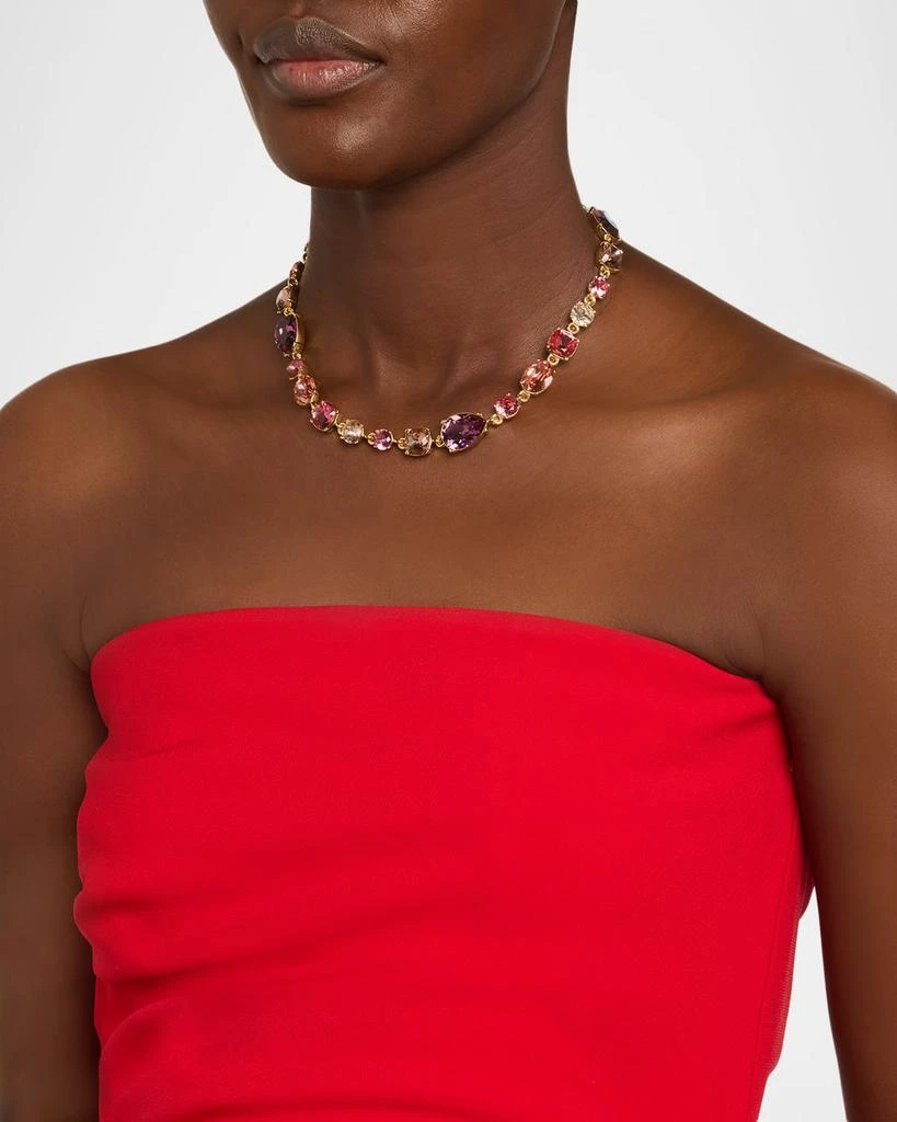 Oscar de la Renta Multi Crystal Necklace 2