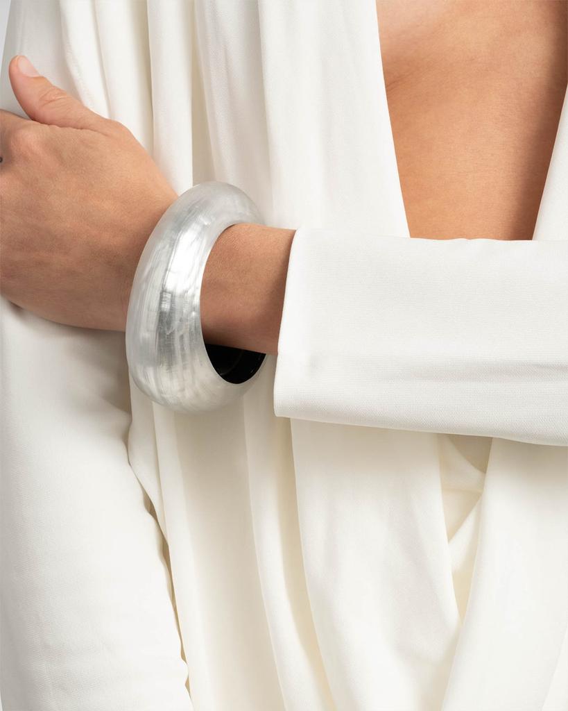 Alexis Bittar Puffy Lucite Tapered Bangle Bracelet